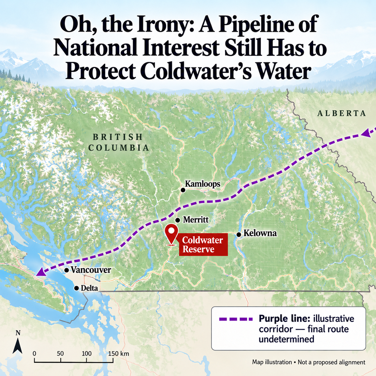 Oh, the Irony: A Pipeline of National Interest Still Has to Protect Coldwater’s Water