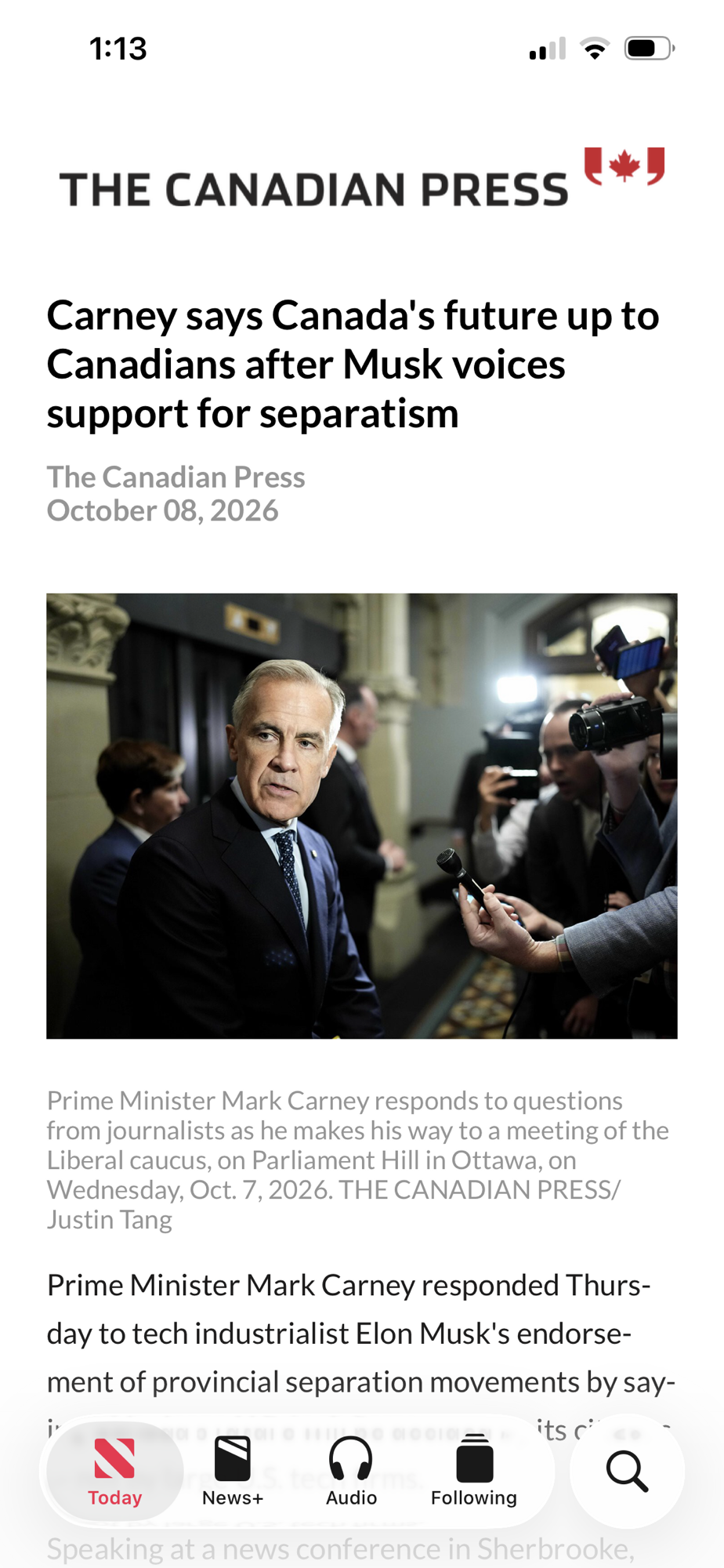 Elon Musk Says “Quebec Should Separate” and “Alberta and Saskatchewan Should Separate Too”—Whatchu Talkin’ ’Bout, Willis?